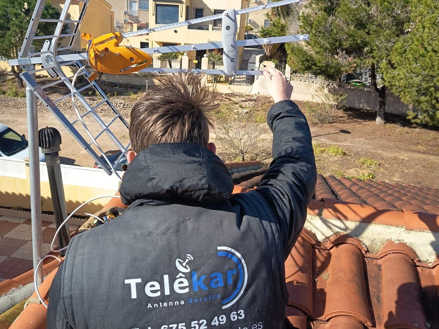 Antenista Alicante Telekar instalar reparar antena tv