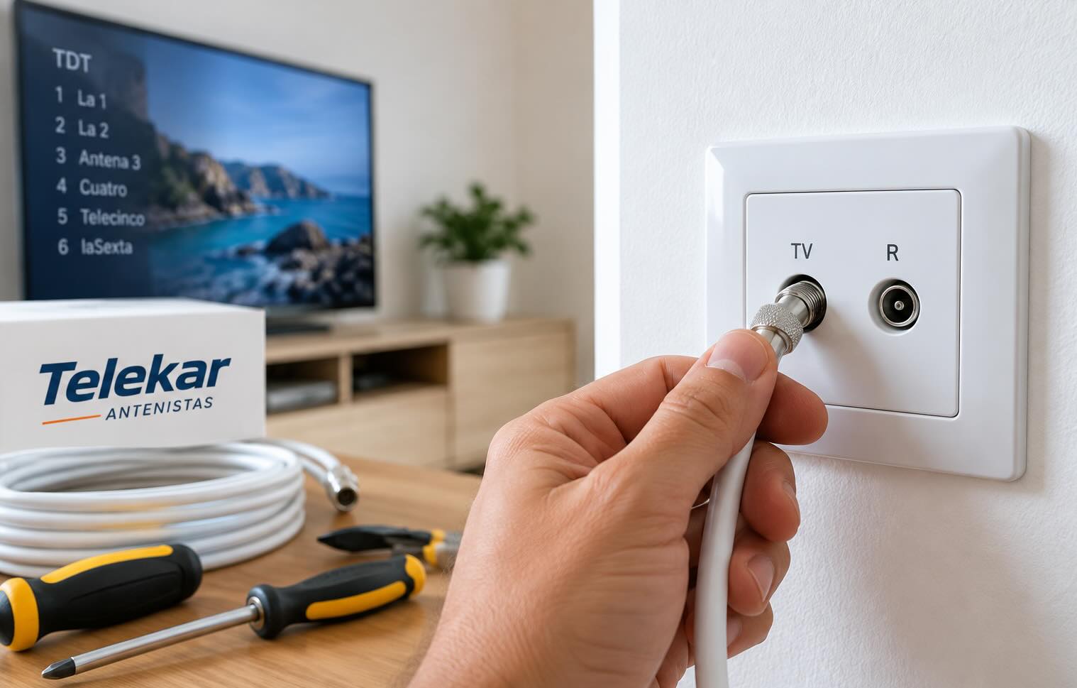 Instalación de tomas de televisión: tipos y funcionamiento