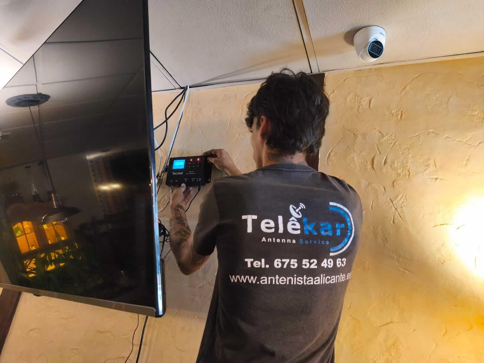 Instalar modulador digital - Telekar