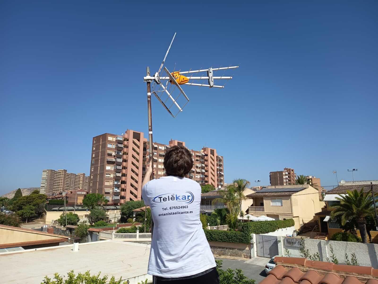 antenista cabo huertas alicante telekar - antenistas telekar