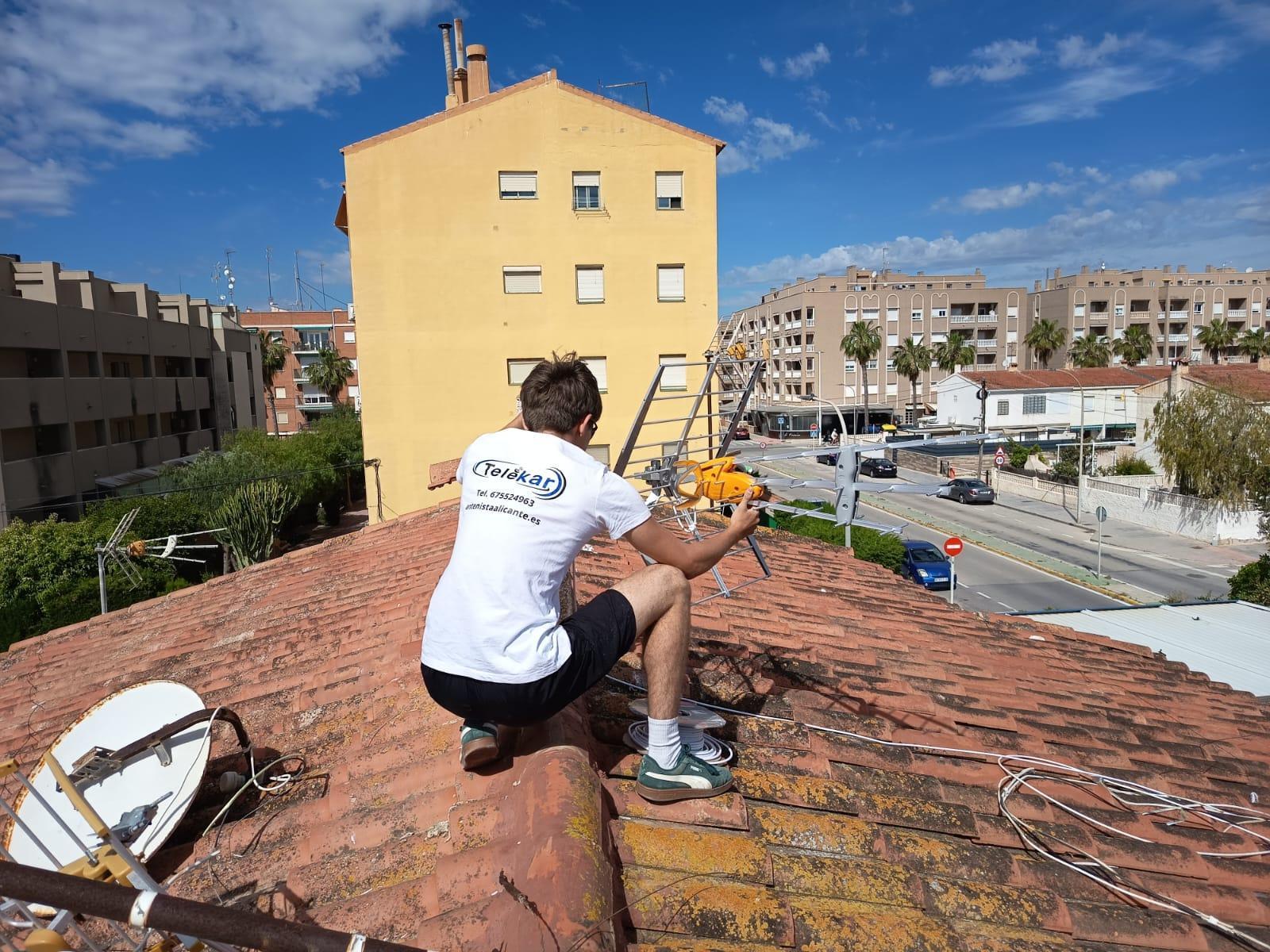 Antenista Santa Pola Antenistas Telekar instalar o reparar antena tv tdt