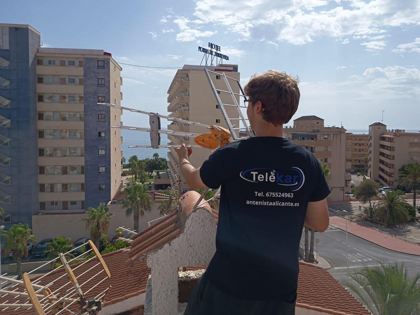 Antenista Orihuela Costa Telekar - instalar o reparar antena TV TDT
