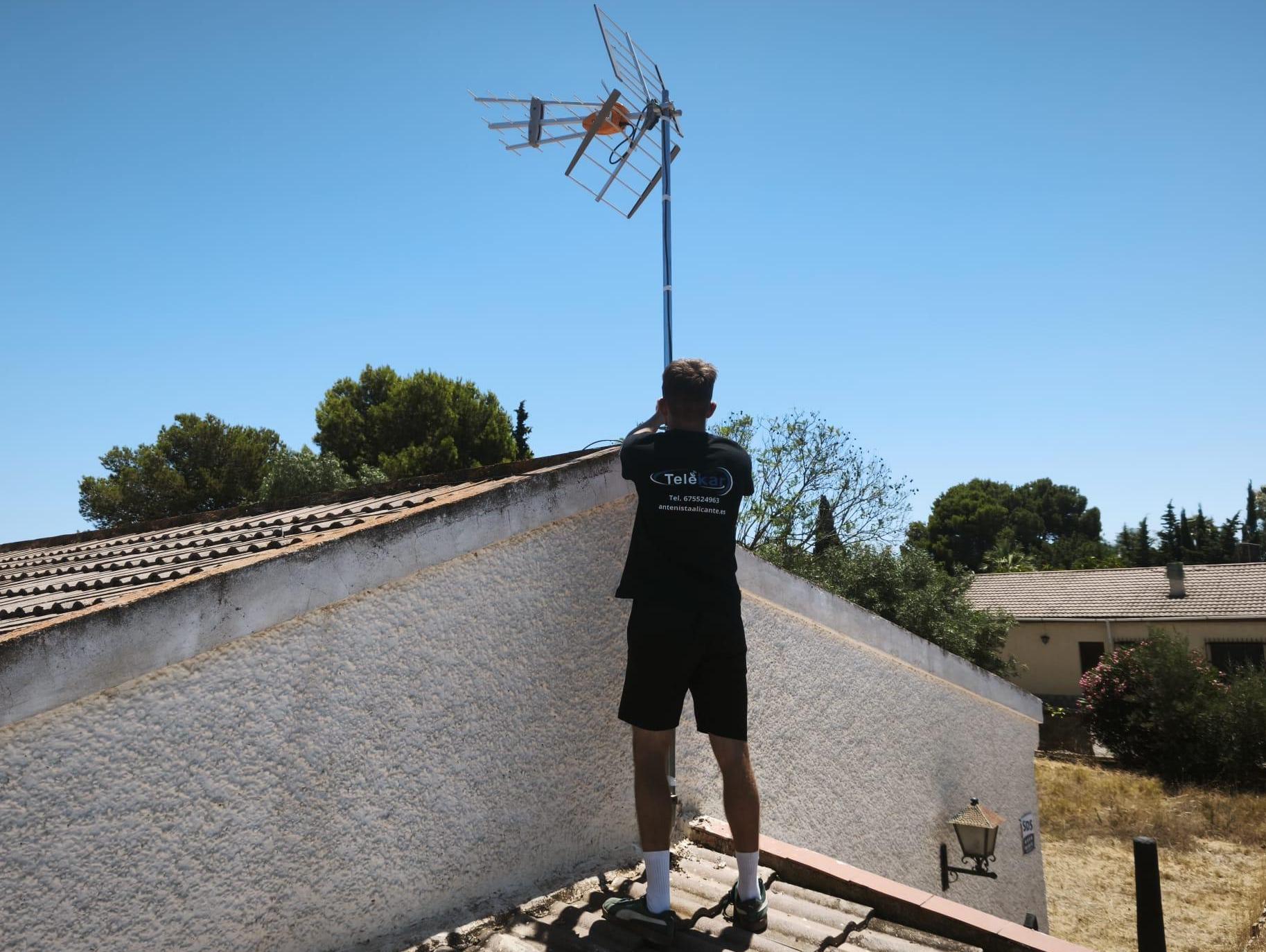 instalar antena tv elche, antenista elche, reparar antena elche