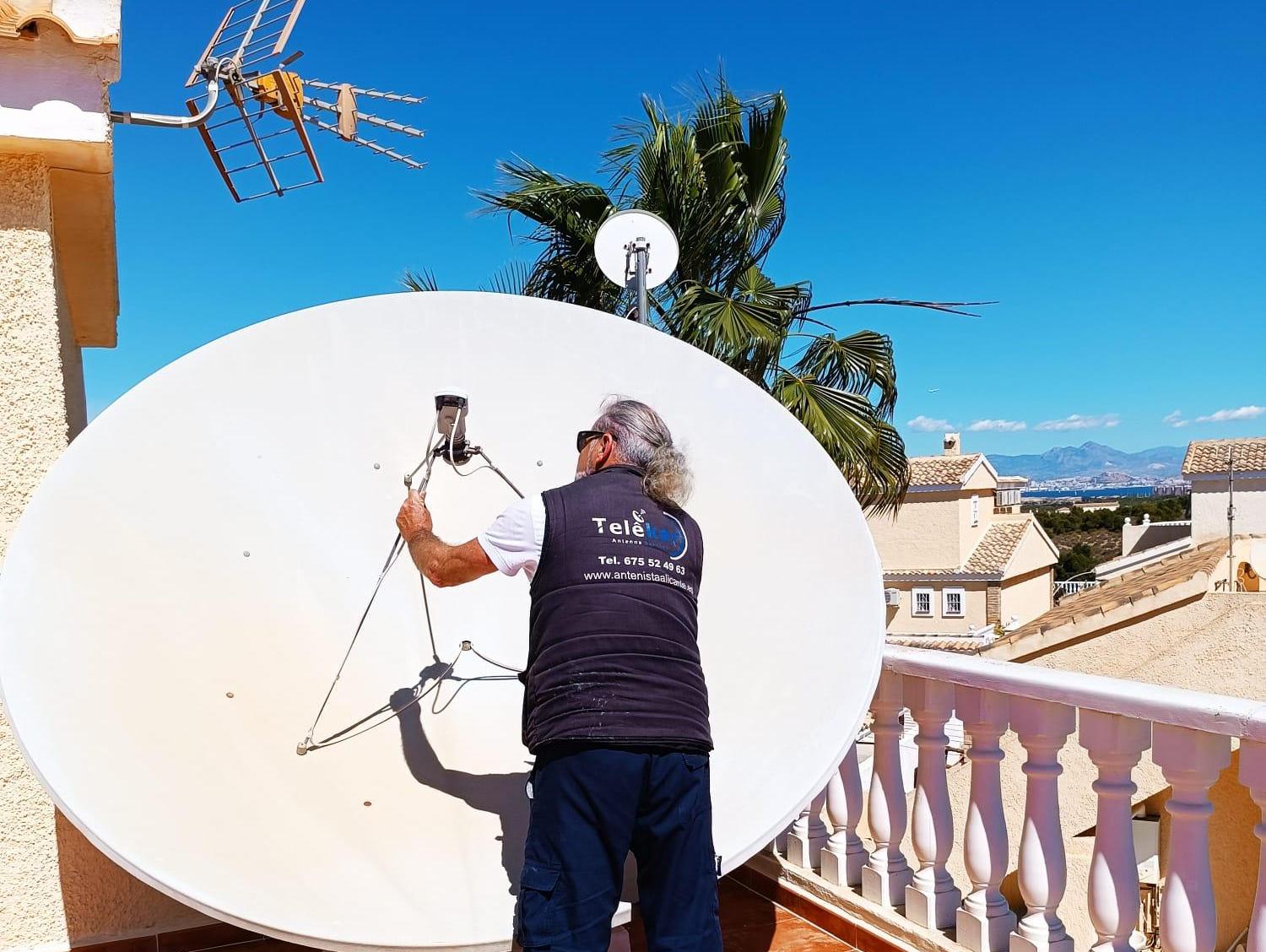 Antenistas Telekar - instalar, orientar antena parabólica