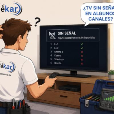 Algunos canales TV no se ven: causas y soluciones más habituales