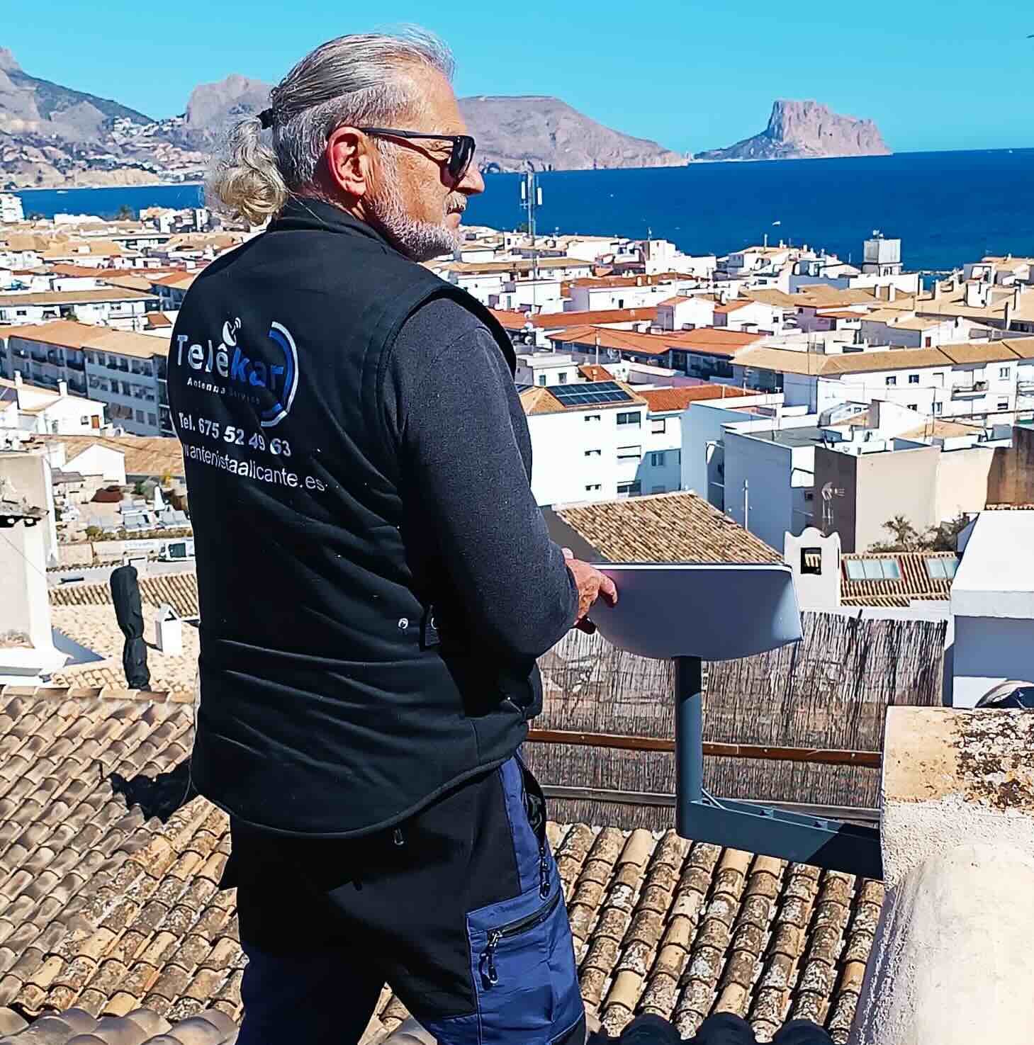 Instalación y puesta en marcha de antenas Starlink