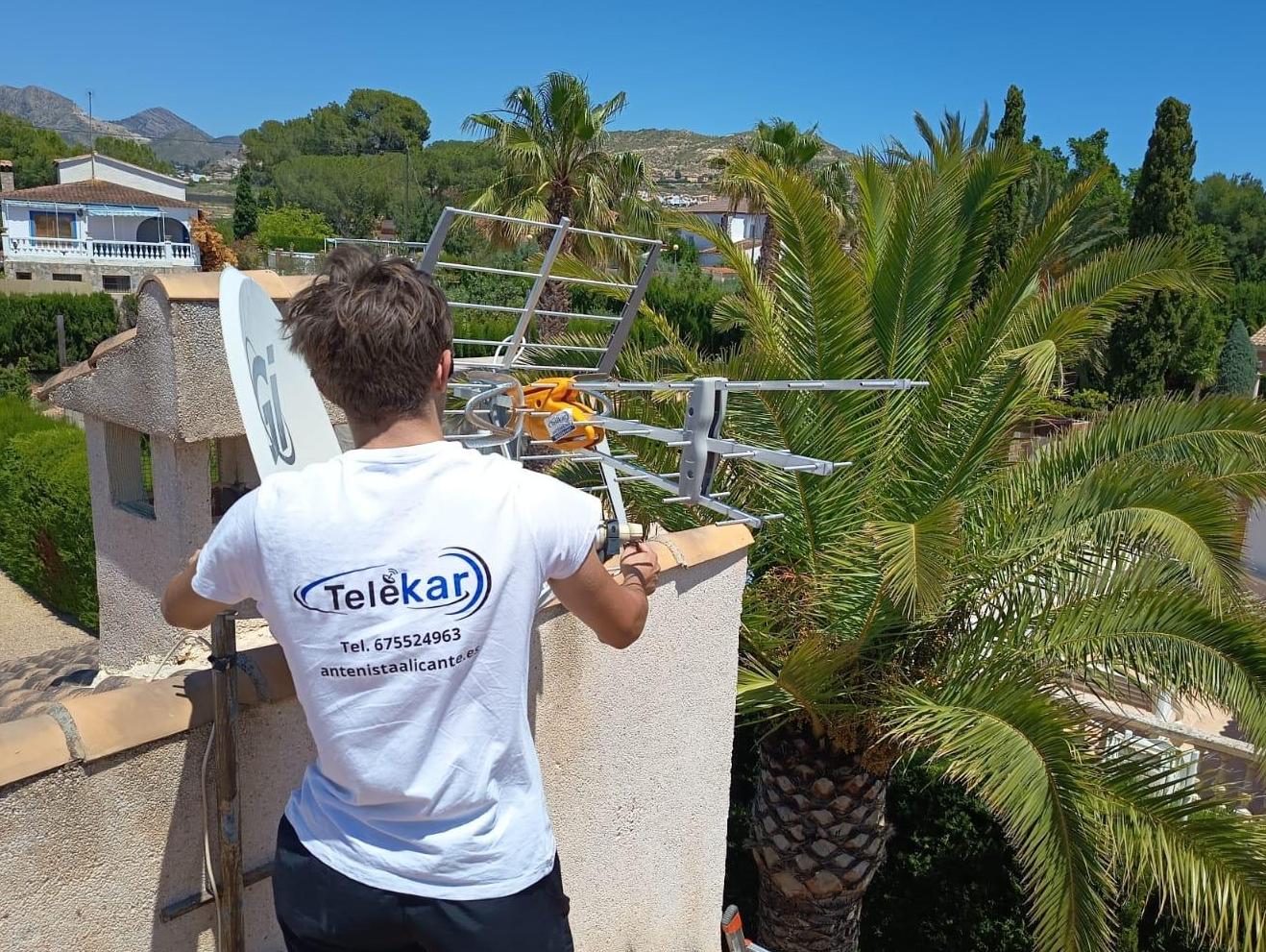 instalar antena tv tdt, instalador de antenas tv