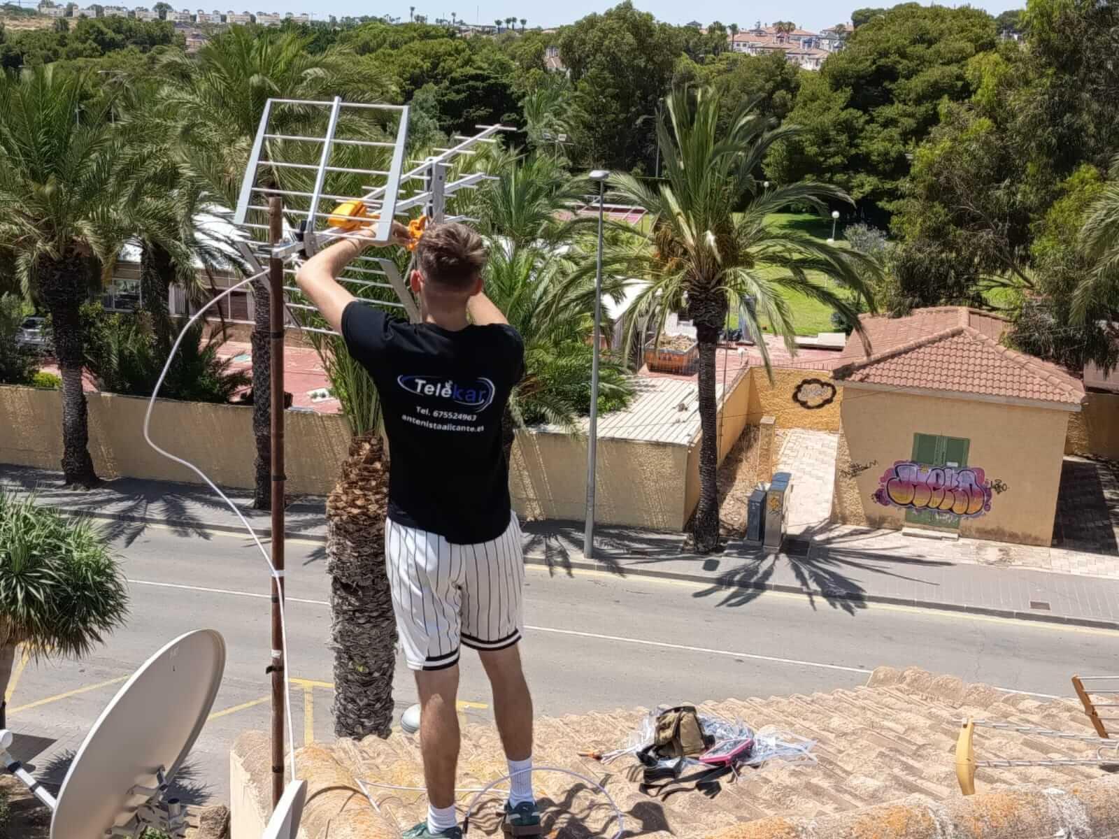 Instalación antenas TV Orihuela Costa - Antenistas Telekar