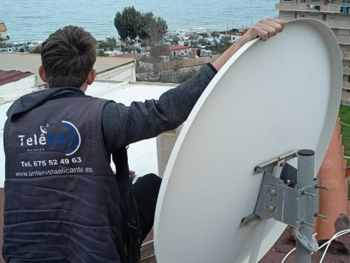 Antenista Villajoyosa Telekar - instalar, orientar parabólica