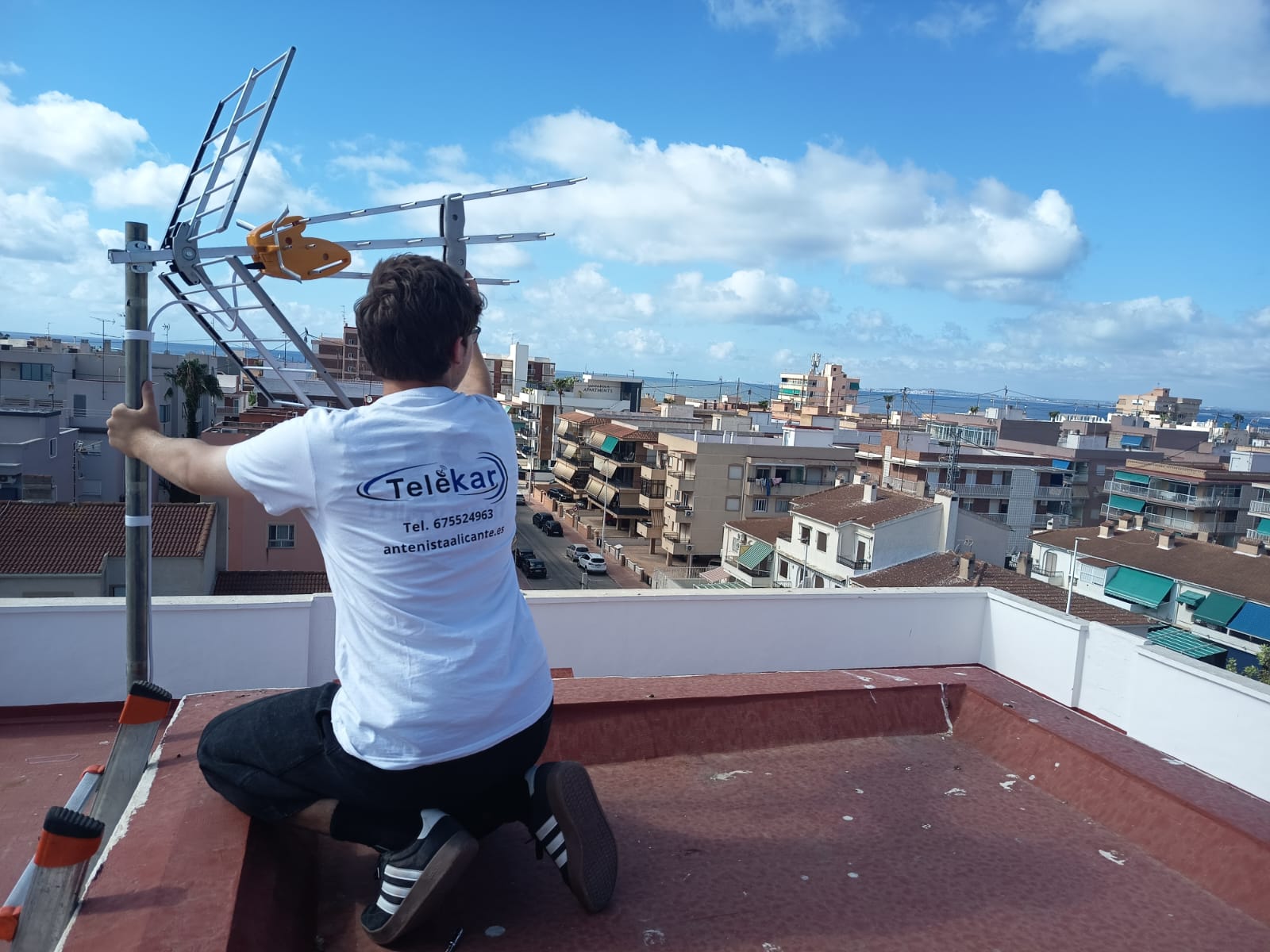 como instalar correctamente la antena