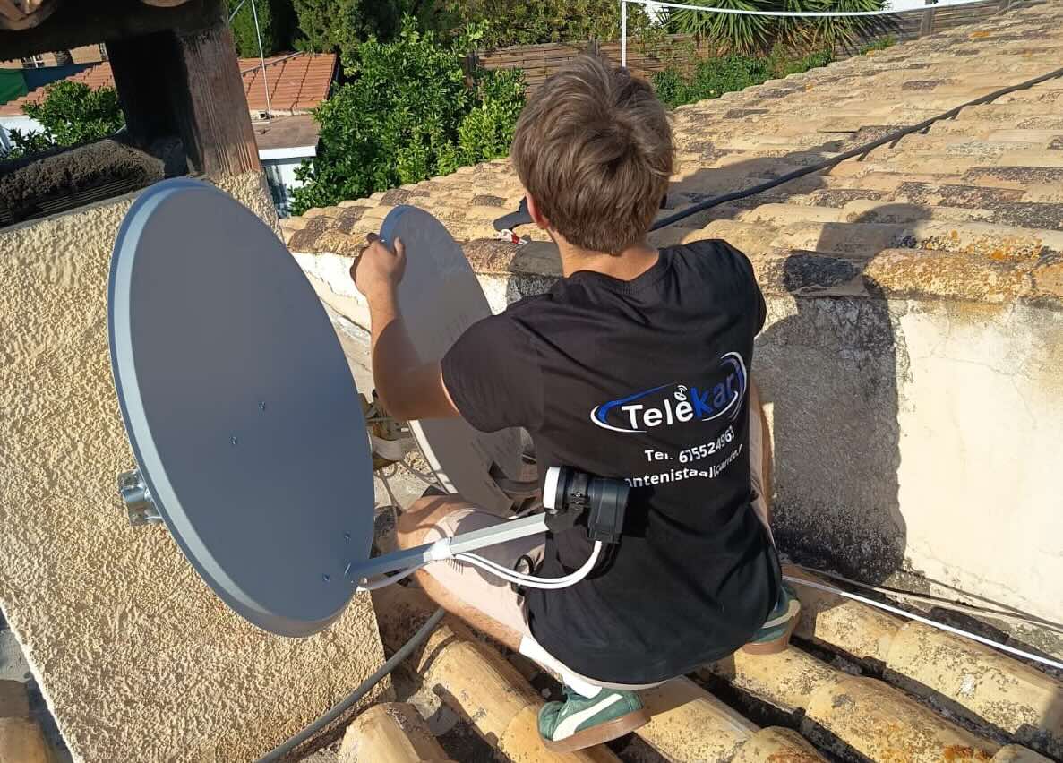 instalar antena parabolica Astra 19 alicante