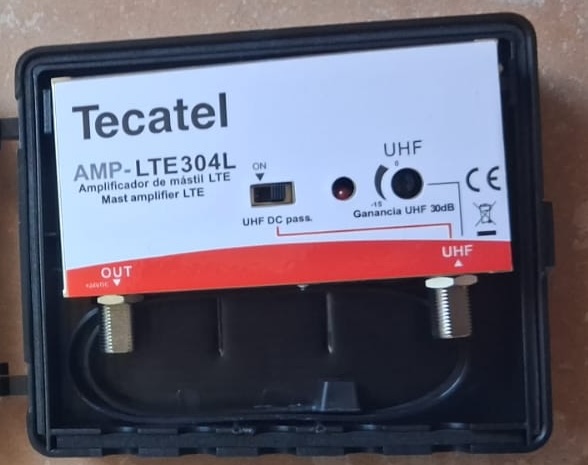 instalar amplificador de mastil