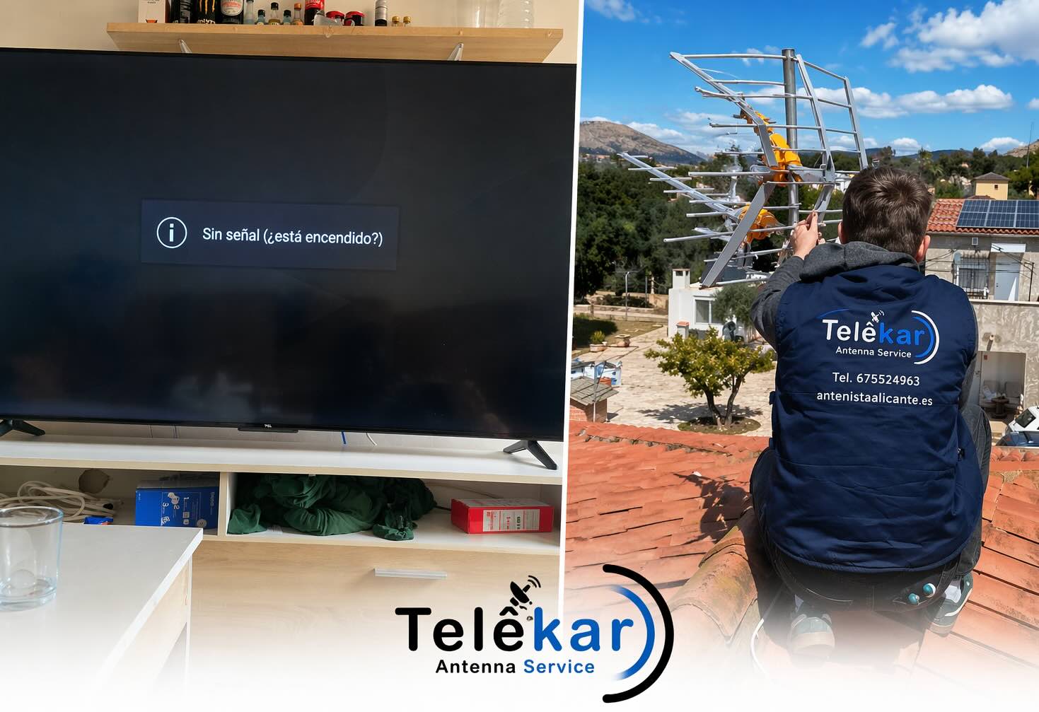 como saber si es problema del televisor o se&ntilde;al de antena tv