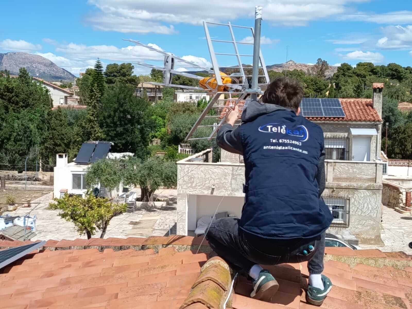 como orientar antena TDT