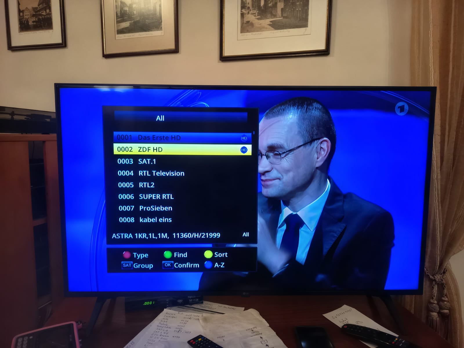 canales zdf nuevas frecuencias